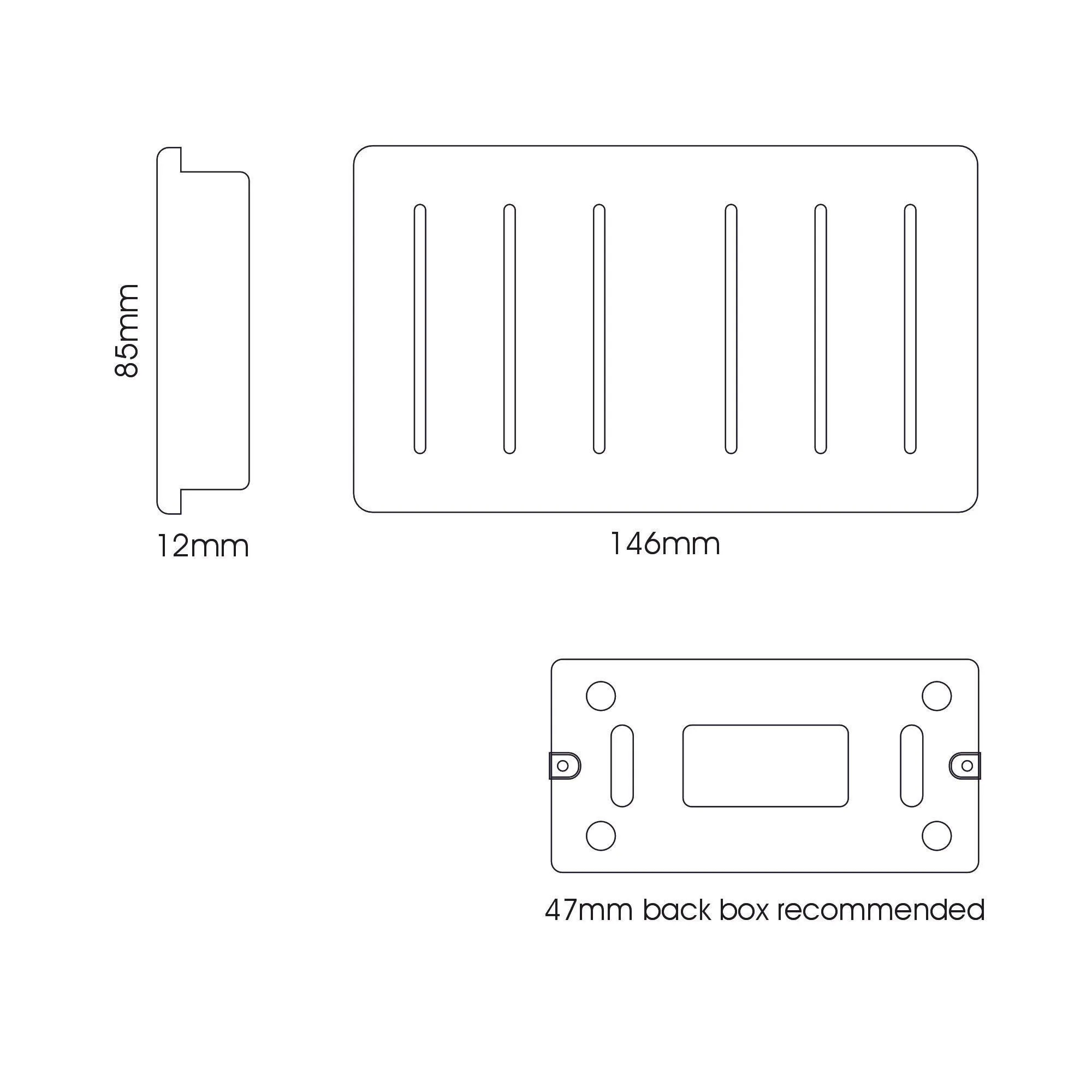 Switches Wiring Accessories Trendi Decorative Screwless